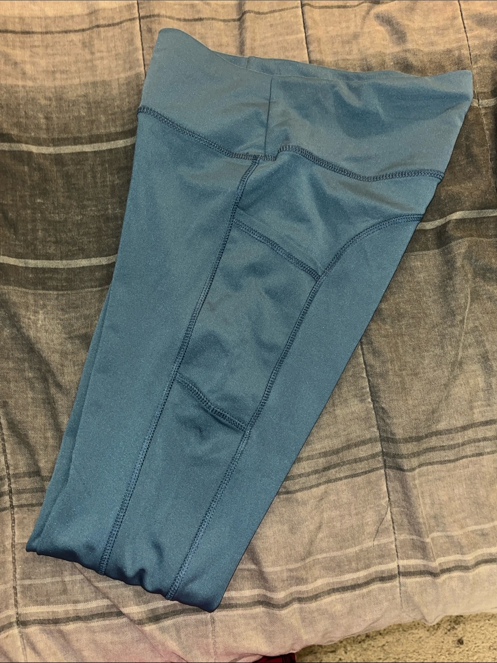 Active Leggings - Teal Blue